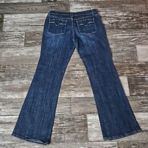 12L Denim Mid-Rise Blue Jeans Women's Size 12 EUC 34" Long The Limited Jeans